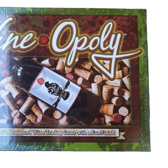 NEW sealed Wine Opoly Boardgame Trading game with a fun Finish - Picture 7 of 9